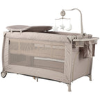 Chipolino patut pliabil Bella 0m+ Macadamia