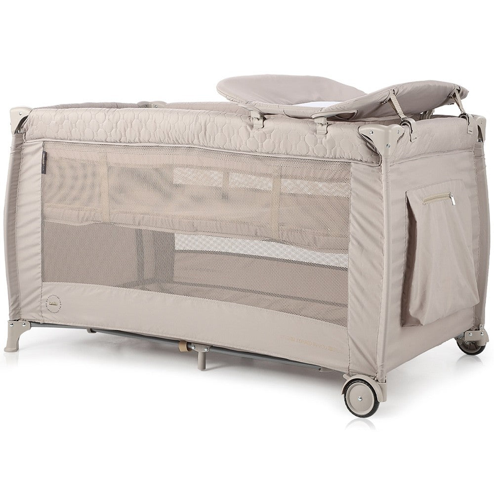 Chipolino patut pliabil Bella 0m+ Macadamia