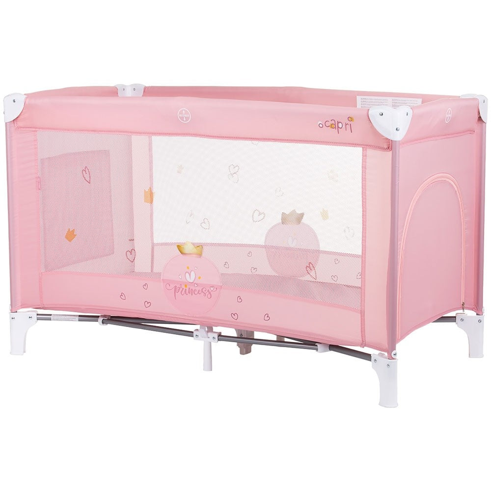 Chipolino patut pliabil Capri 0m+ Princess pink