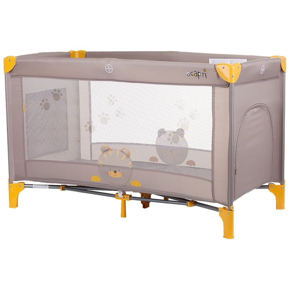 Chipolino patut pliabil Capri 0m+ Tiger beige