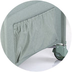 Chipolino patut pliabil Relax cu laterala culisanta 0m+ Basil linen