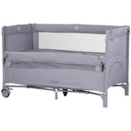 Chipolino patut pliabil Relax cu laterala culisanta 0m+ Cloud linen