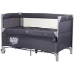 Chipolino patut pliabil Relax cu laterala culisanta 0m+ Granite 