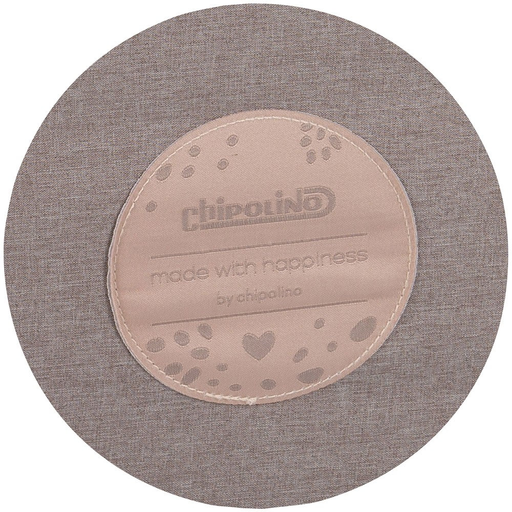 Chipolino patut pliabil Relax cu laterala culisanta 0m+ Macadamia linen