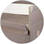Chipolino patut pliabil Relax cu laterala culisanta 0m+ Macadamia linen