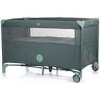 Chipolino patut pliabil Relax cu laterala culisanta 0m+ Pine linen