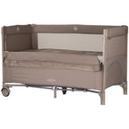 Chipolino patut pliabil Relax cu laterala culisanta 0m+ Cloud linen