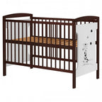 Patut din lemn 120x60 KARLY cu Girafa Venghe