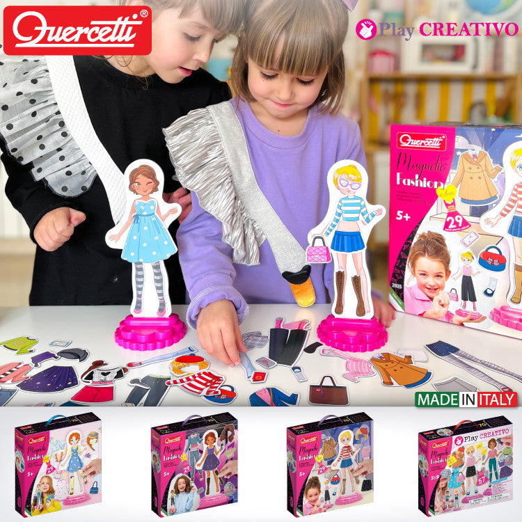 Quercetti joc magnetic Fashion Maggie 5 ani+