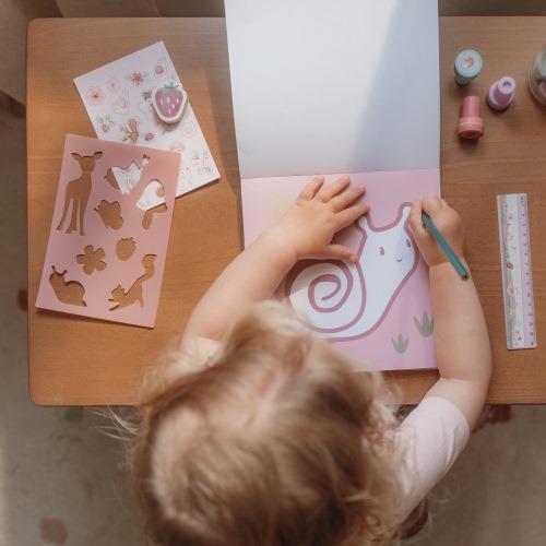 Little Dutch penar cu accesorii pentru activitati creative 3 ani+ Fairy Garden