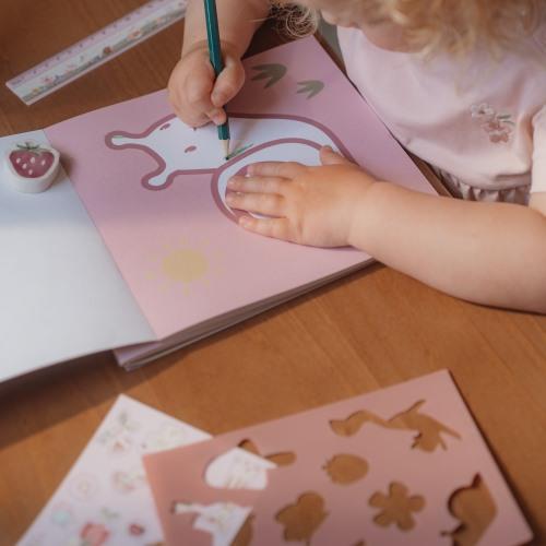 Little Dutch penar cu accesorii pentru activitati creative 3 ani+ Fairy Garden