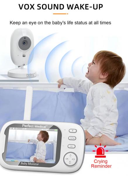 Perfect Medical monitor si camera audio-video wireless 0m+