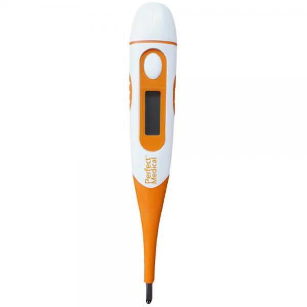 Perfect Medical termometru digital cu cap flexibil 0m+,  Portocaliu 
