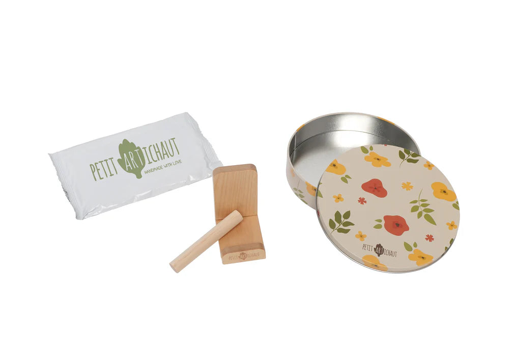 Petit Artichaut cutie cu kit amprenta pentru bebelusi 0m+ Little Prairie