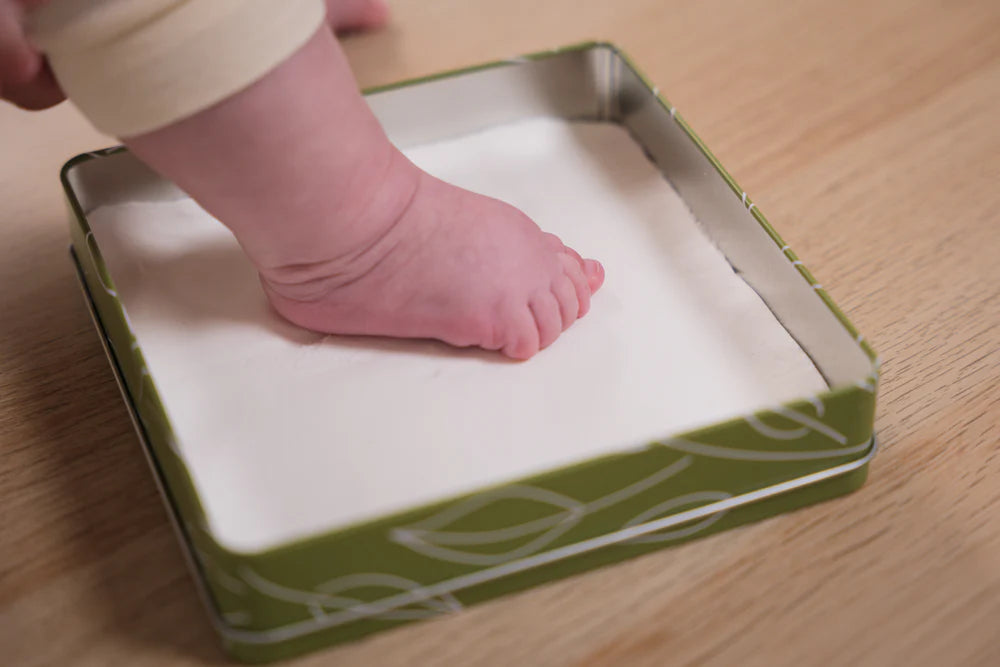 Petit Artichaut cutie cu kit amprenta pentru bebelusi 0m+ Olive Tree