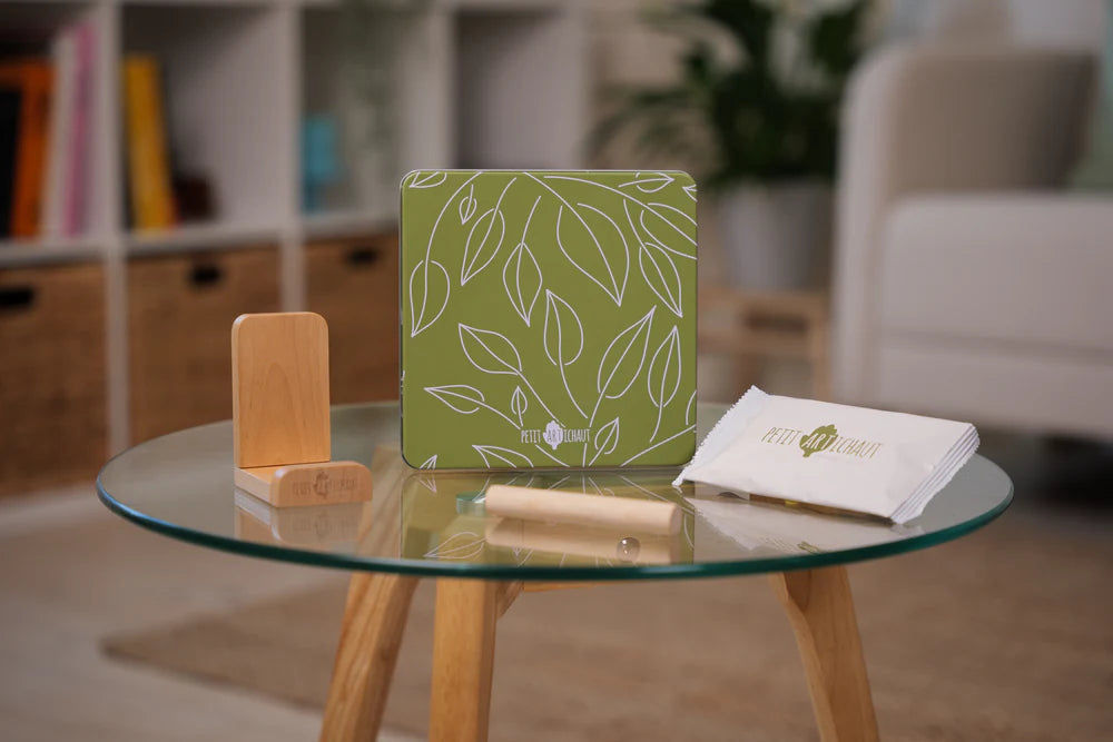Petit Artichaut cutie cu kit amprenta pentru bebelusi 0m+ Olive Tree