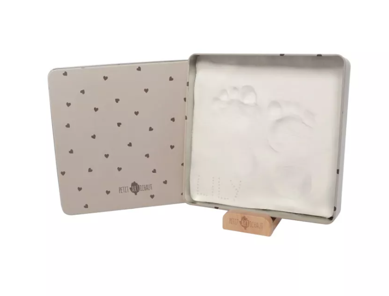 Petit Artichaut cutie cu kit amprenta pentru bebelusi 0m+ Preatty Hearts