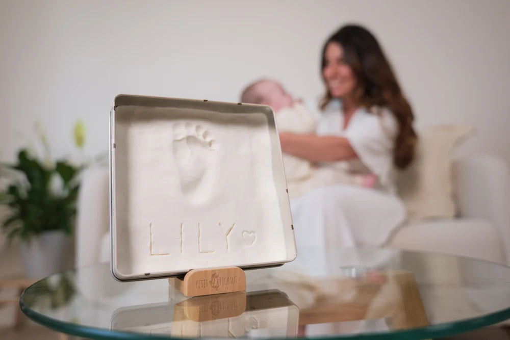 Petit Artichaut cutie cu kit amprenta pentru bebelusi 0m+ Preatty Hearts