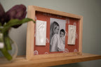 Petit Artichaut rama foto cu kit amprenta dublu 0m+ Rainbow Terracotta
