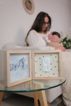 Petit Artichaut rama dubla cu kit amprenta 0m+ Pretty Hearts
