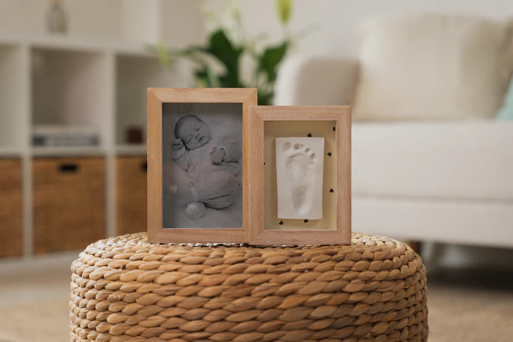 Petit Artichaut rama Duo cu kit amprenta 0m+ Pretty Hearts