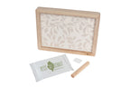 Petit Artichaut rama cu kit amprenta pentru bebelusi Classic Frame 0m+ Ivy Grey