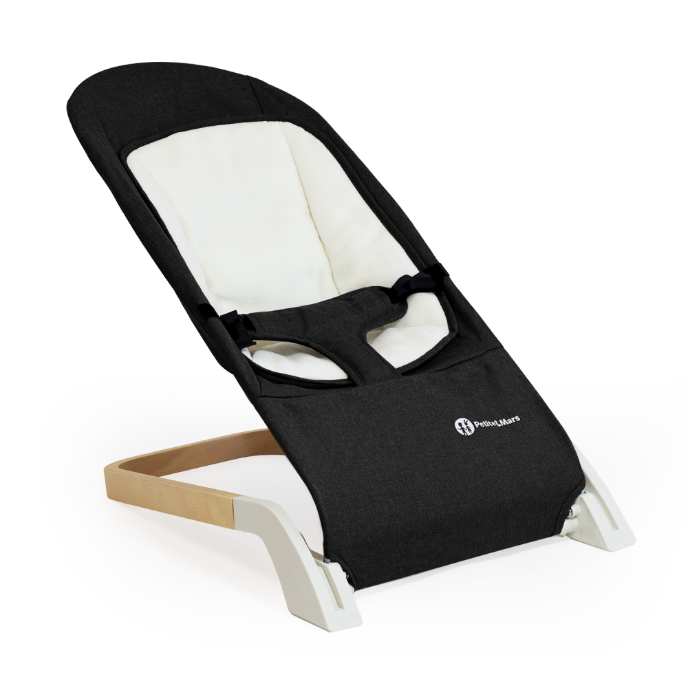 Petite&Mars balansoar simplu CALMY 0m+ Black