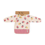 Petite&Mars baveta cu maneca lunga BEN 24m+ Beige Strawberries
