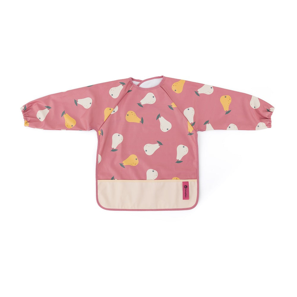 Petite&Mars baveta cu maneca lunga BEN 24m+ Pink Pears