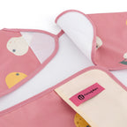 Petite&Mars baveta cu maneca lunga BEN 24m+ Pink Pears
