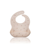 Petite&Mars baveta silicon Take&Match 6m+ Sam Beige Dandelion