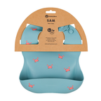 Petite&Mars baveta silicon Take&Match 6m+ Sea Crabs