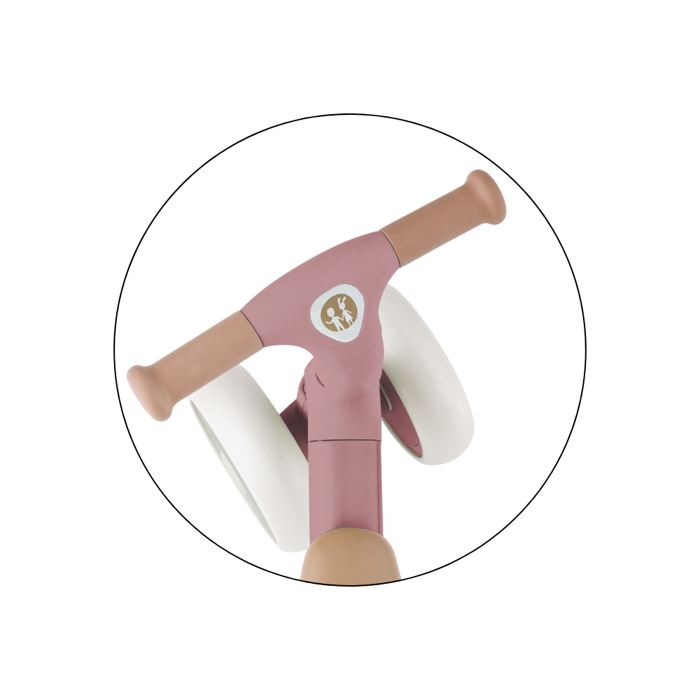 Petite&Mars bicicleta de echilibru multifunctionala 3in1 BINGO 12m+ Dusty Rose