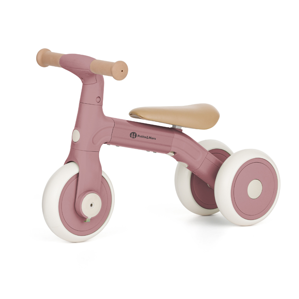 Petite&Mars bicicleta de echilibru multifunctionala 3in1 BINGO 12m+ Dusty Rose Imagine secundară a produsului