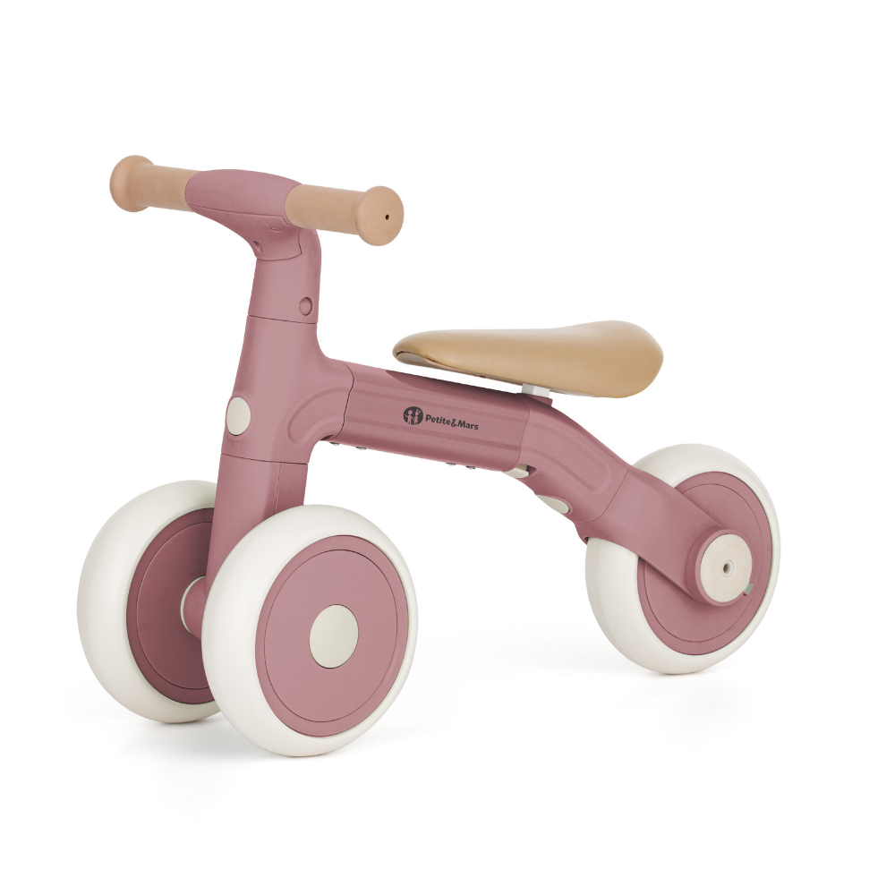 Petite&Mars bicicleta de echilibru multifunctionala 3in1 BINGO 12m+ Dusty Rose