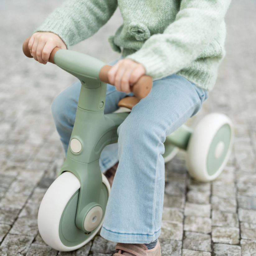 Petite&Mars bicicleta de echilibru multifunctionala 3in1 BINGO 12m+ Sage Leaf