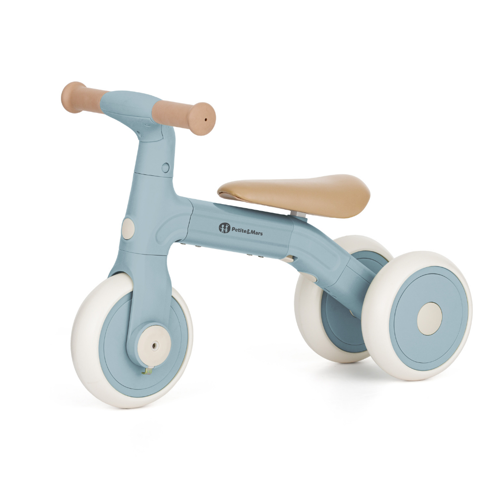Petite&Mars bicicleta de echilibru multifunctionala 3in1 BINGO 12m+ Sterling Blue