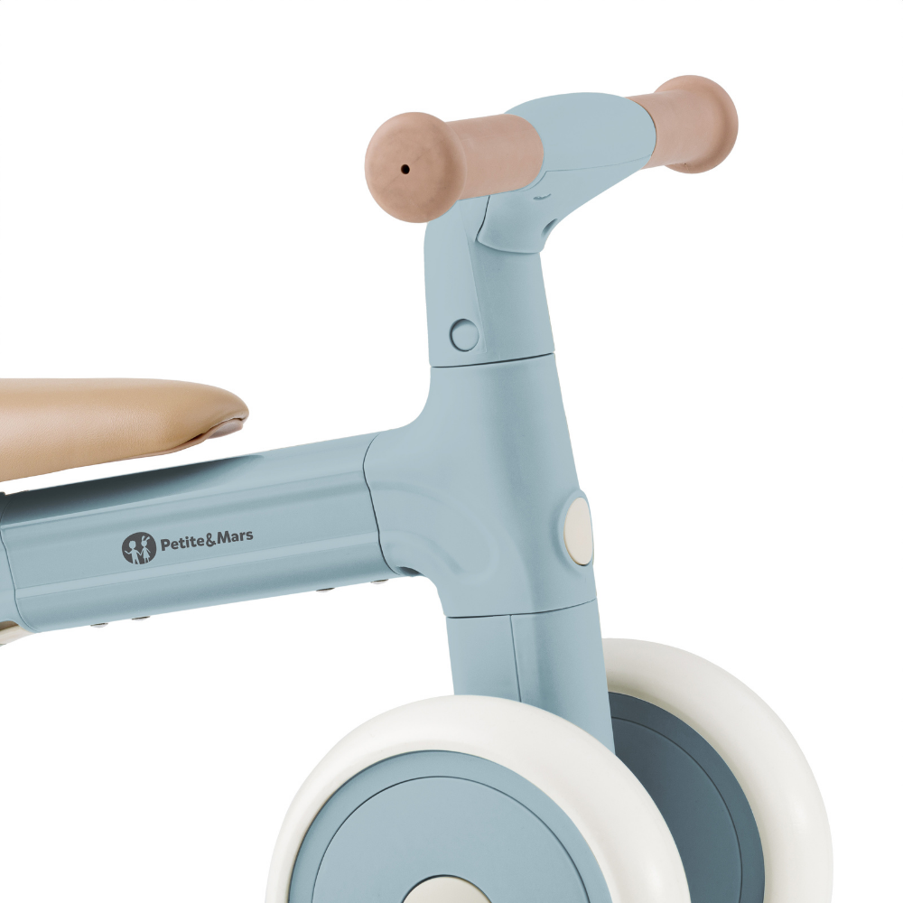 Petite&Mars bicicleta de echilibru multifunctionala 3in1 BINGO 12m+ Sterling Blue