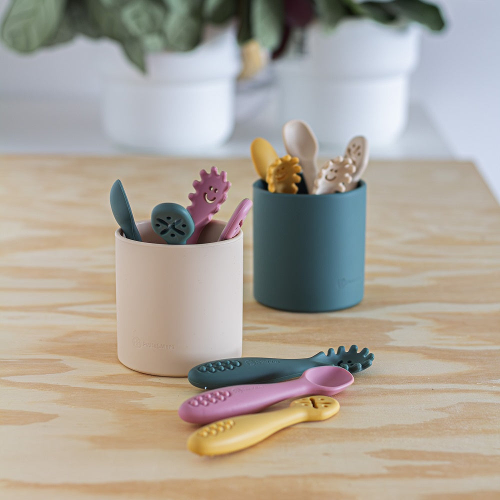 Petite&Mars canita silicon 200 ml Take&Match 6m+ Misty Green