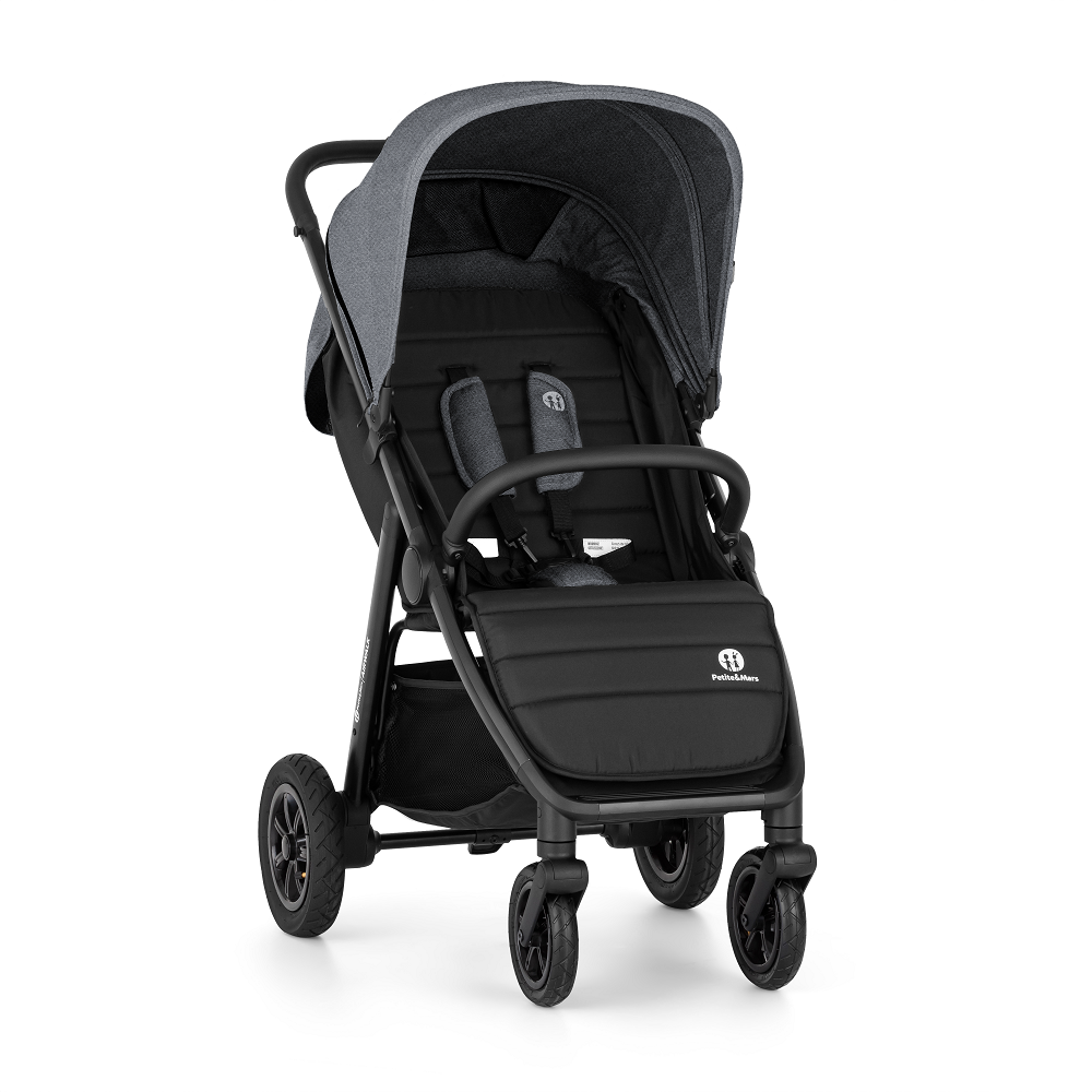 Petite&Mars carucior sport Airwalk 6m+ Ultimate Grey