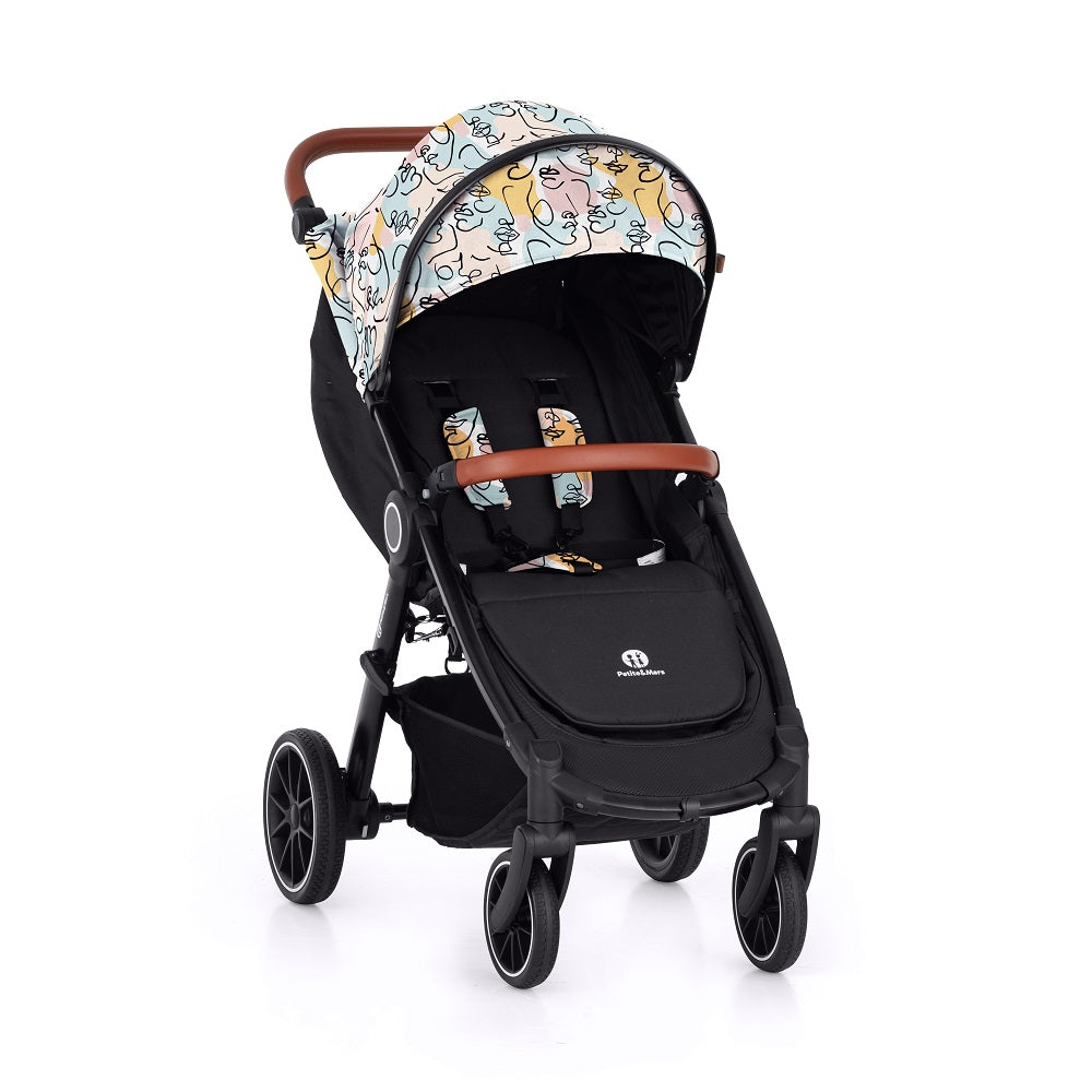 Petite&Mars carucior sport Street+ RWS 6m+ Oak+Faces