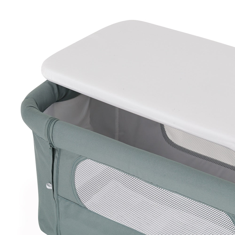Petite&Mars co-sleeper compact 2in1 GRACE 0m+ Foggy Green