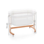 Petite&Mars co-sleeper reglabil 2in1 GLORY cu functie de leganare 