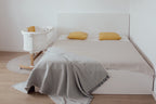 Petite&Mars co-sleeper reglabil 2in1 GLORY cu functie de leganare 