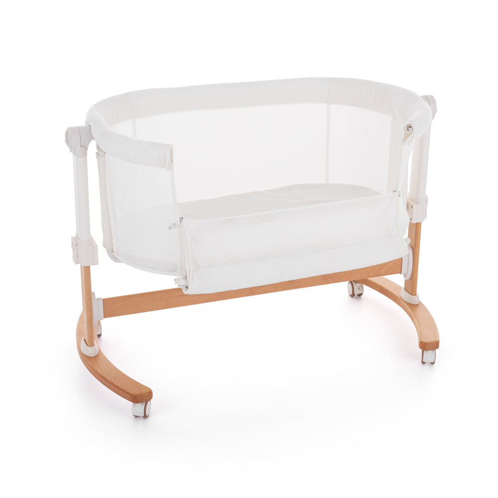 Petite&Mars co-sleeper reglabil 2in1 GLORY cu functie de leganare 