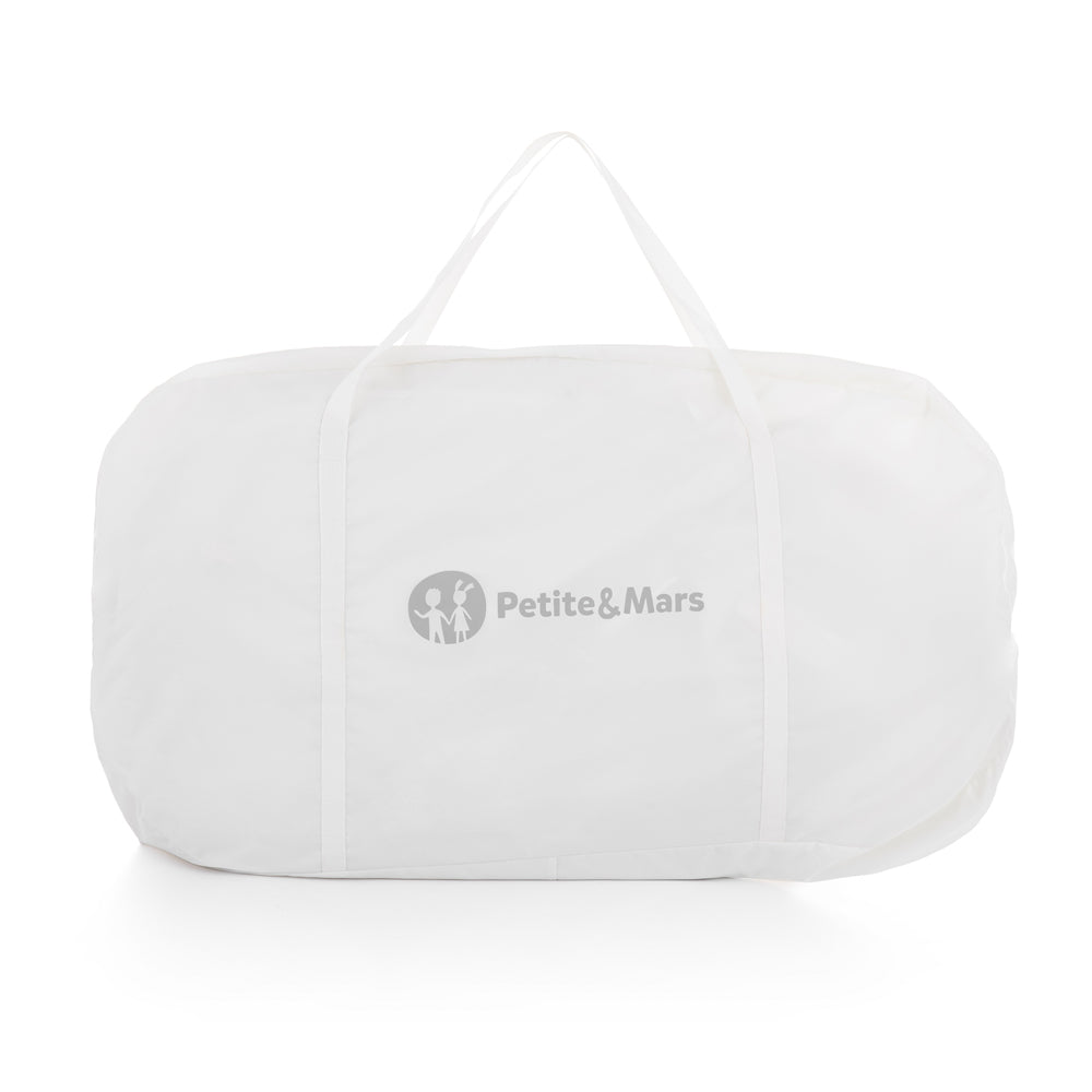 Petite&Mars co-sleeper reglabil 2in1 GLORY cu functie de leganare 