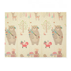 Petite&Mars covor de joaca pliabil Campy 0m+ Elephant/Fox