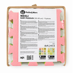 Petite&Mars covor de joaca 9 bucati de puzzle Nexli 90x90 cm Safari Friends