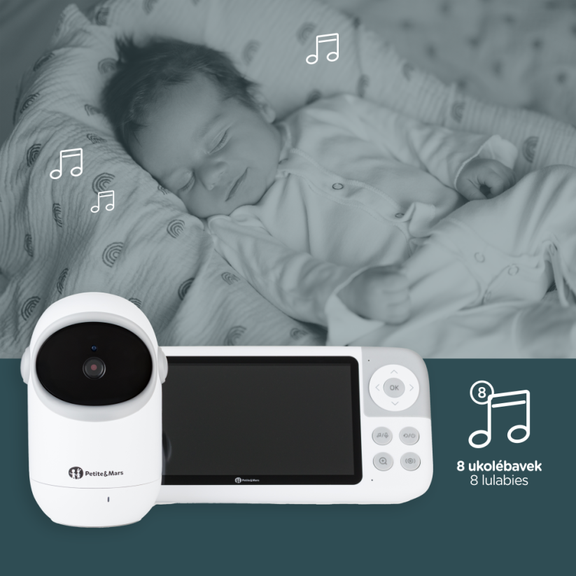 Petite&Mars Digital baby monitor EVE 5.0 