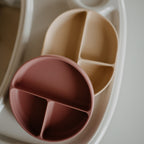 Petite&Mars farfurie rotunda compartimentata Take&Match 6m+ Sweet Pea